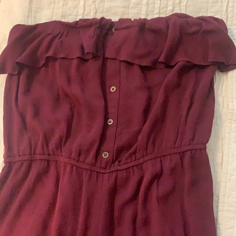 Maroon romper - Picture 2 of 3